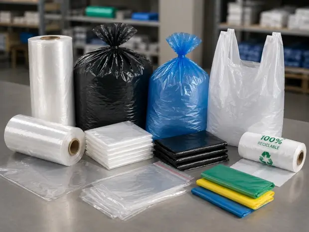 Bolsas plásticas de polietileno