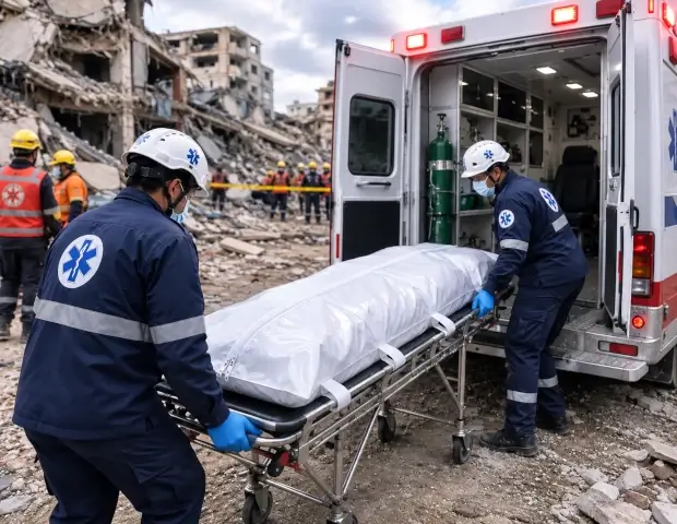 Bolsas para cadáver utilizadas por organismos de emergencia y atención de desastres