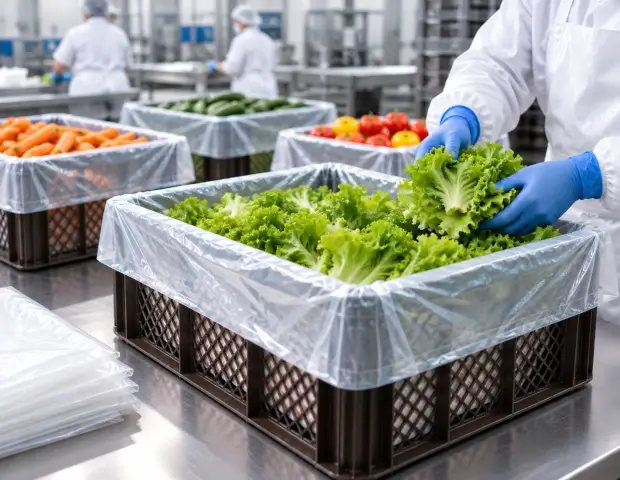 Bolsas tina para procesos en la industria de alimentos